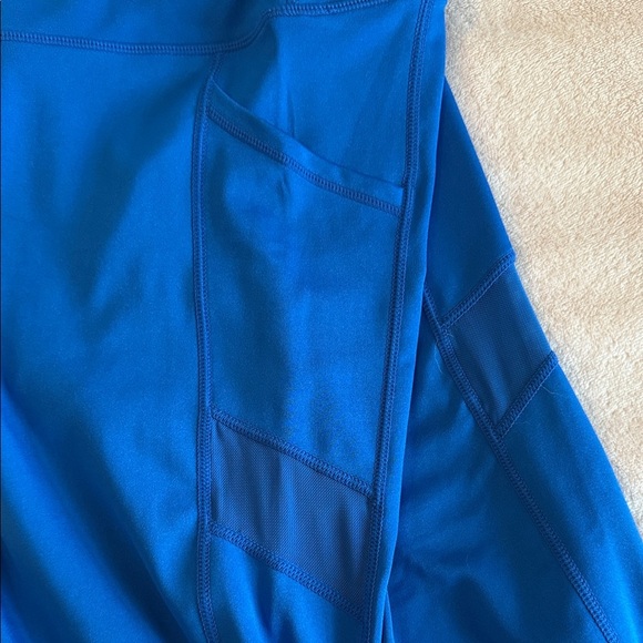 Aeropostale Vibrant Blue Leggings Size L - Picture 3 of 3
